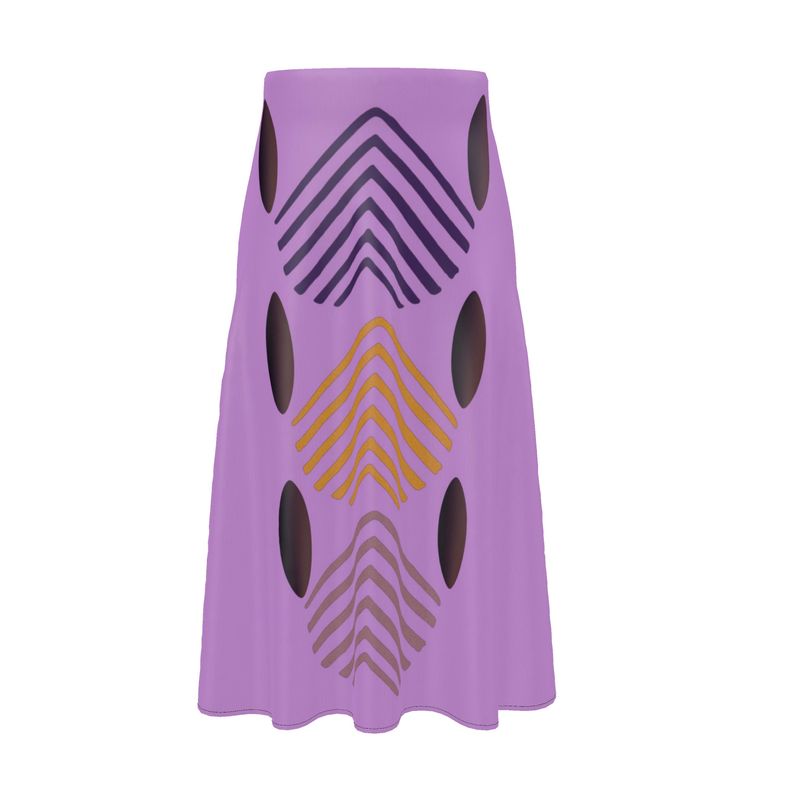 Goingback Stronger Collection-Cedar Bloom Midi Skirt