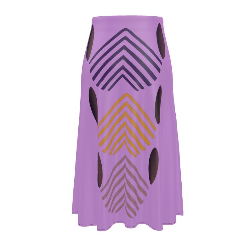 Goingback Stronger Collection-Cedar Bloom Midi Skirt