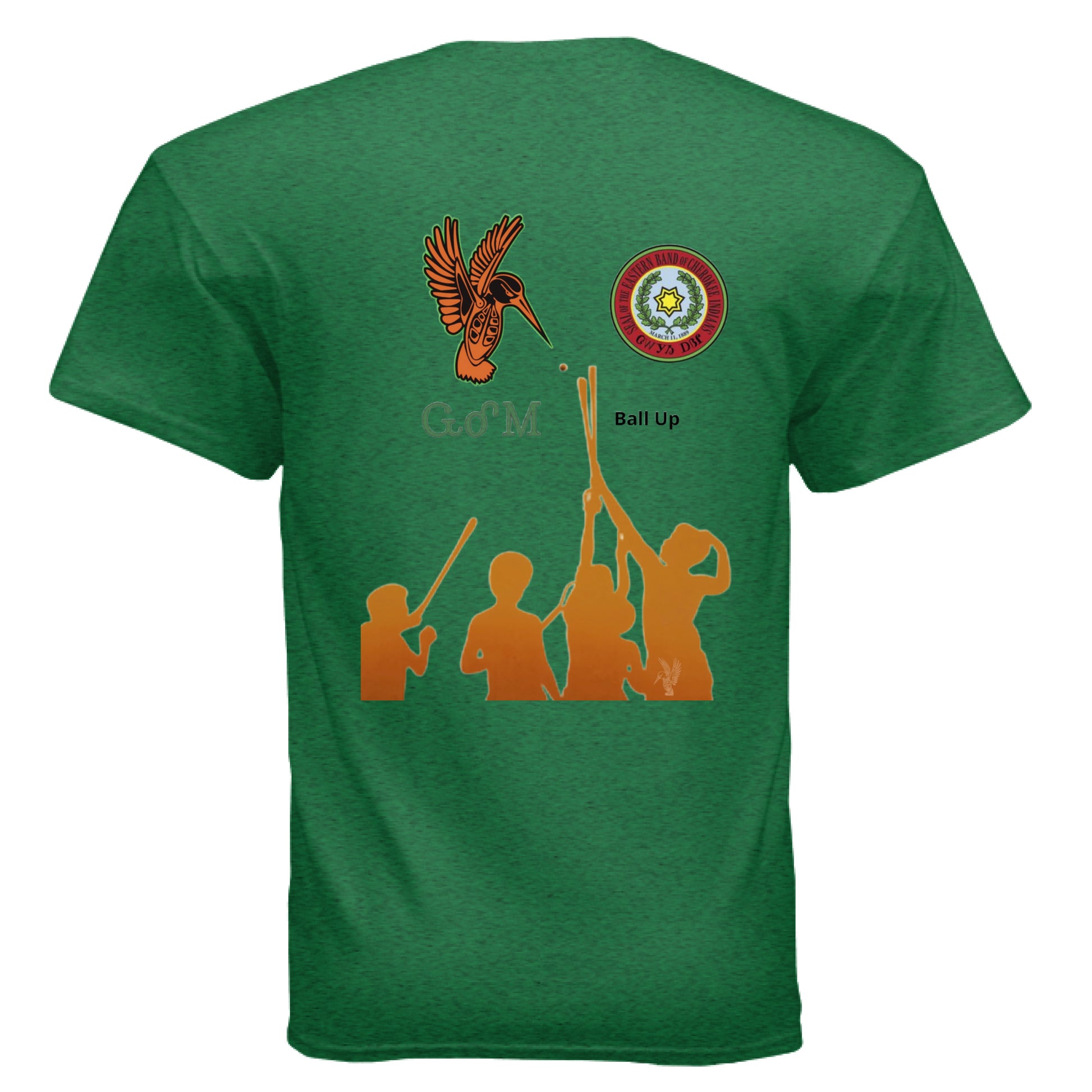 ANTIQUE IRISH GREEN - BACK